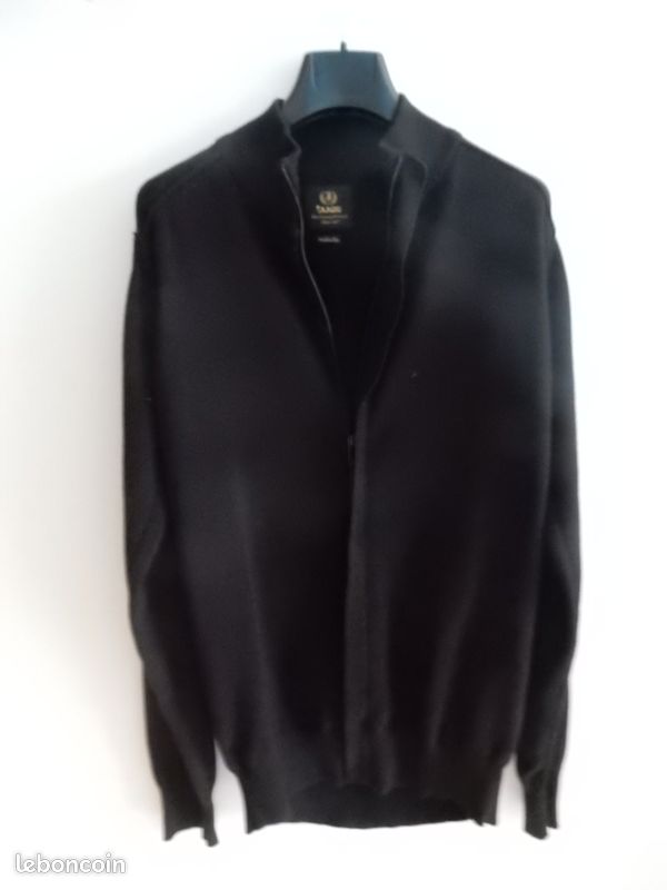 Gilet homme noir (image 1)