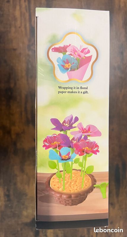 iulrtba Activité Manuelle Enfant, Création Bouquet de Fleur | Jouet Fleurs pour Enfant 3 Ans+, Kit Création Bouquet de Fleurs DIY pour Filles 4 5 6 7 8 9 10 Ans