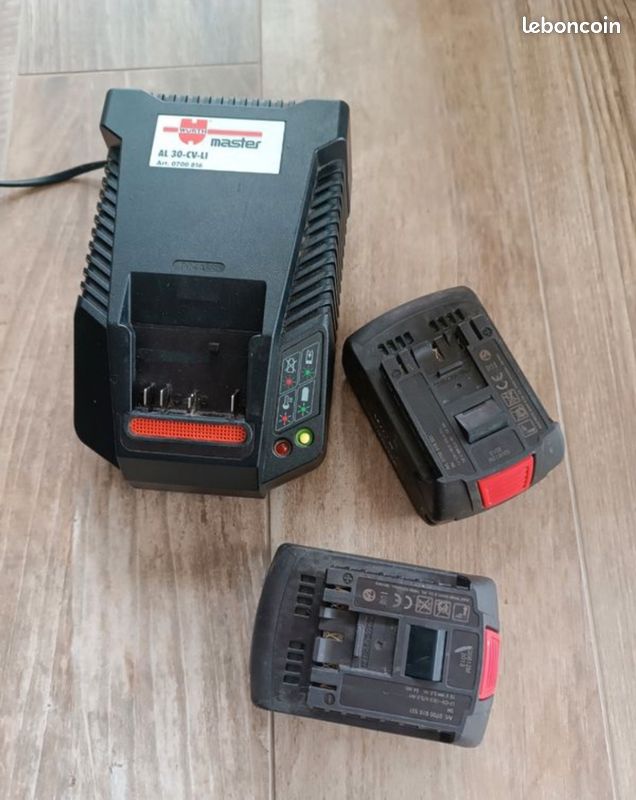Batterie + chargeur wurth 18V 3ah (image 1)