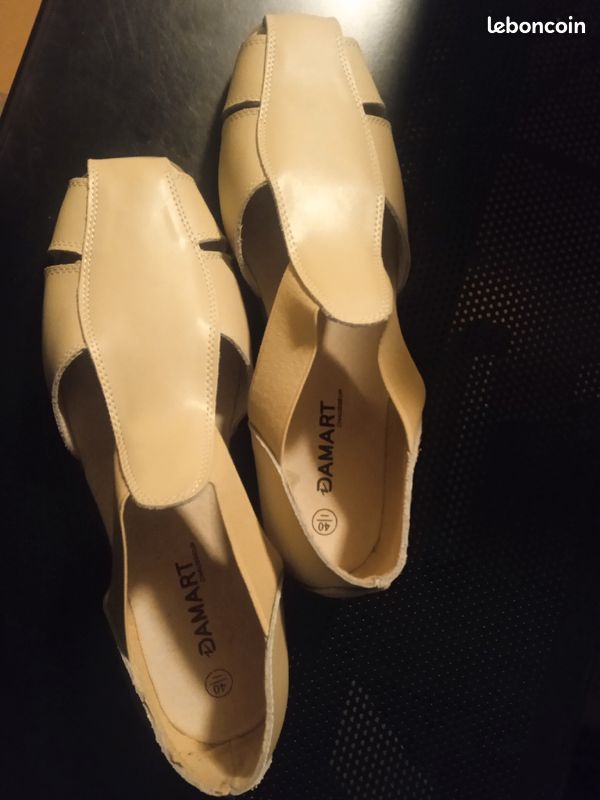 Mocassins dessus cuir Damart (image 2)