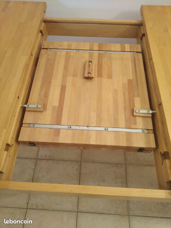 Table en pin massif (image 7)