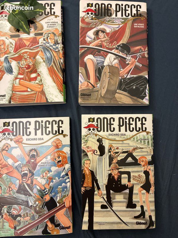 One piece tomes 1,2,3,4,5 et 6 (image 4)