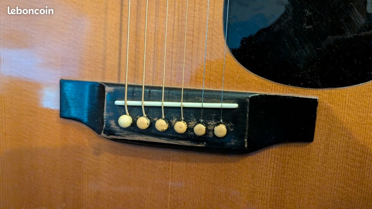 Guitare acoustique HASHIMOTO made in japan 1978 (image 7)