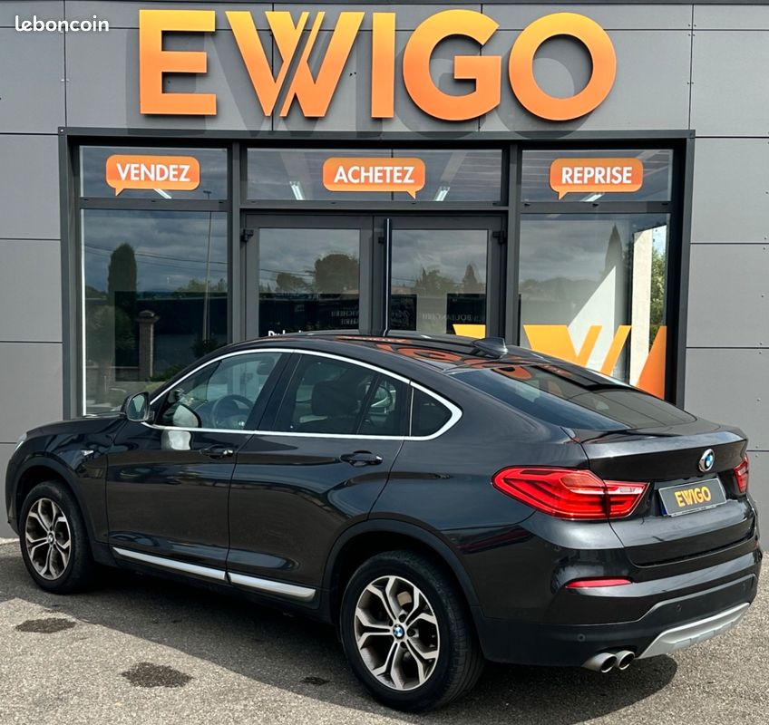 Bmw x4 3.0 d 260 x-line xdrive bva - toit ouvrant - affichage tete haute - origine france (image 3)