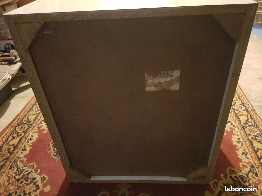Placard en chêne 3 étagères avec 2 portes (image 5)