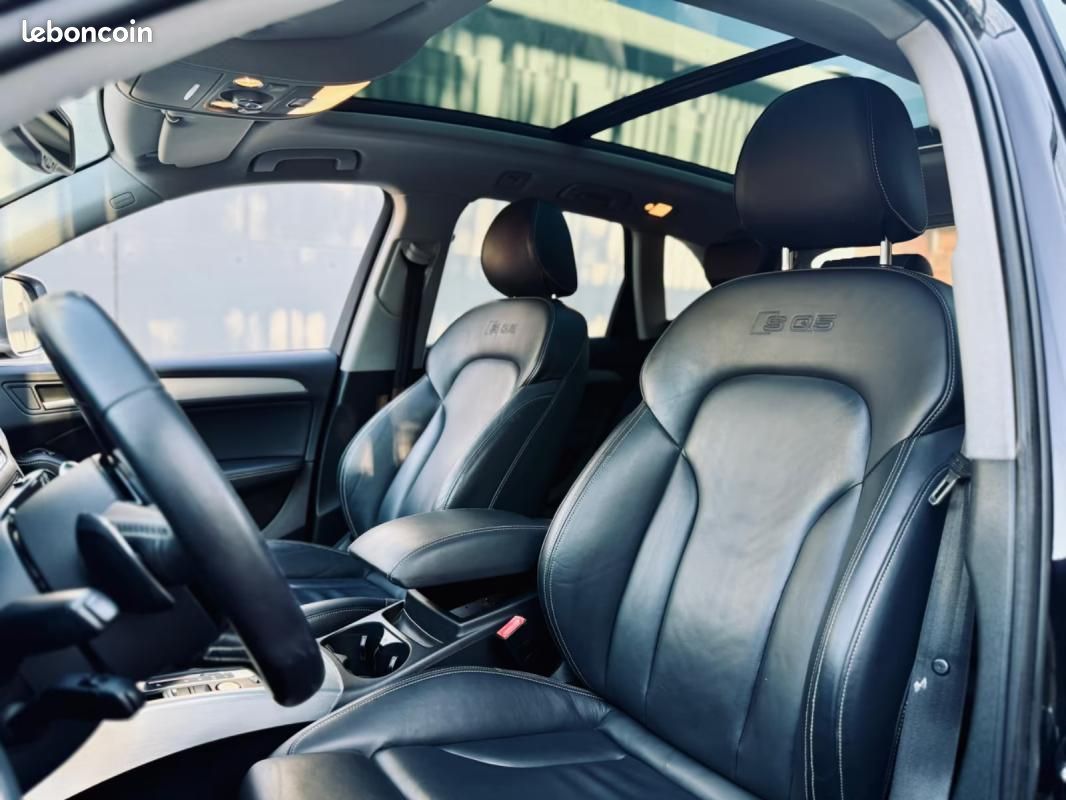 Audi SQ5 3.0 TDI Tiptronic Quattro 313ch - Toit ouvrant Carplay Pneus toutes saisons Révision com... (image 9)