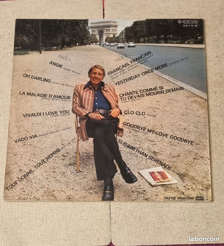 Vends 3 Disques vinyle 33 T occasion ( le disque 10 euros) (image 2)