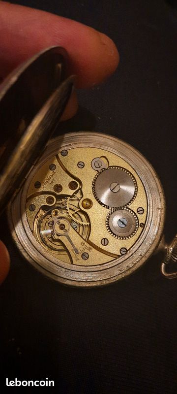 Montre ancienne gousset art déco Alpina (image 7)
