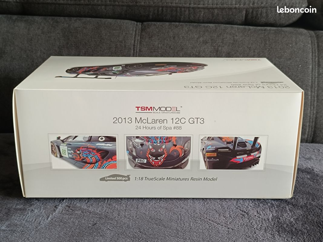 TSM 1/18 2013 Mc Laren 12C GT3 #23
