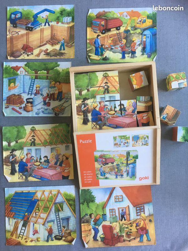 Puzzle cubes chantier (image 1)