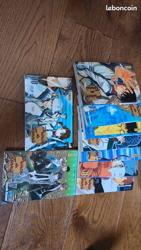 Manga les princes du tennis tomes 11 à 18 + 9 (image 1)