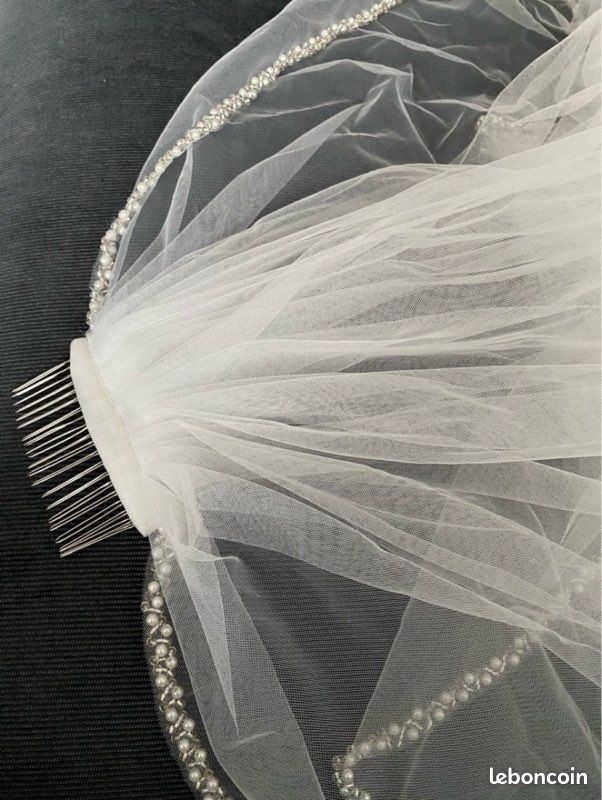 Voile de mariée tulle longue Mariage (image 8)