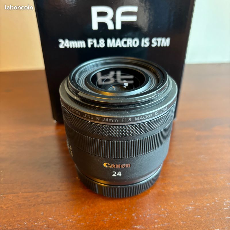 Objectif Canon RF 24mm f/1.8 Macro IS STM - Photo, audio & vidéo
