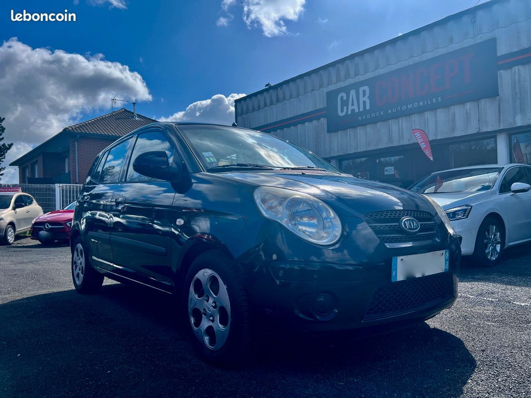 Kia picanto 1.1i / clim cuir / chaine de distri ok garantie 48 mois possible (image 1)