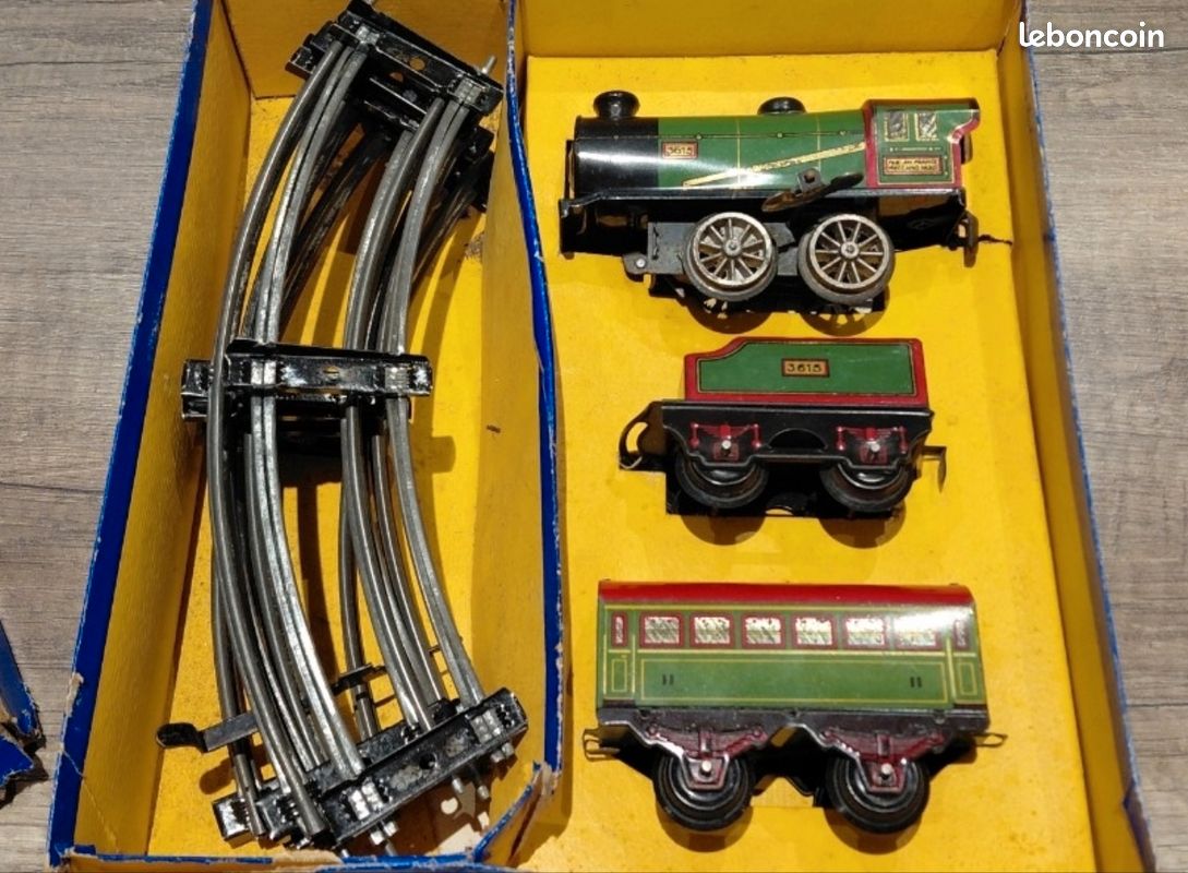 HORNBY O TRAIN MÉCANIQUE EXPRESS TÔLE Lg 45cm