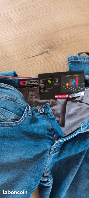 Jean moto esquad femme NEUF (image 3)