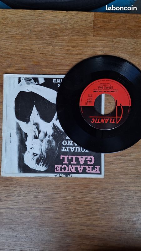 Vinyle 45 tours FRANCE GALL IL JOUAIT DU PIANO DEBOUT (image 4)