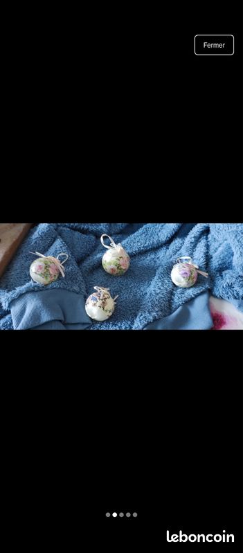 Lot de 4 boules de Noël de Yves Rocher (image 2)