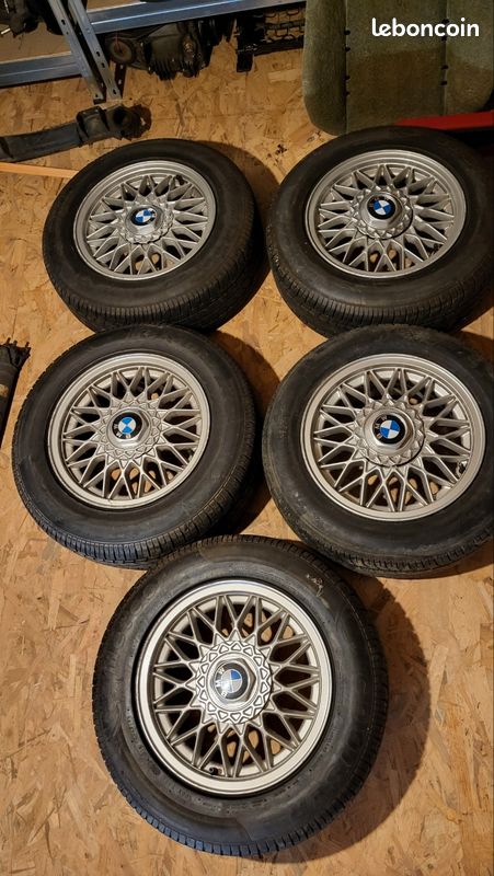 Jantes bmw e30 14 pouces (image 1)