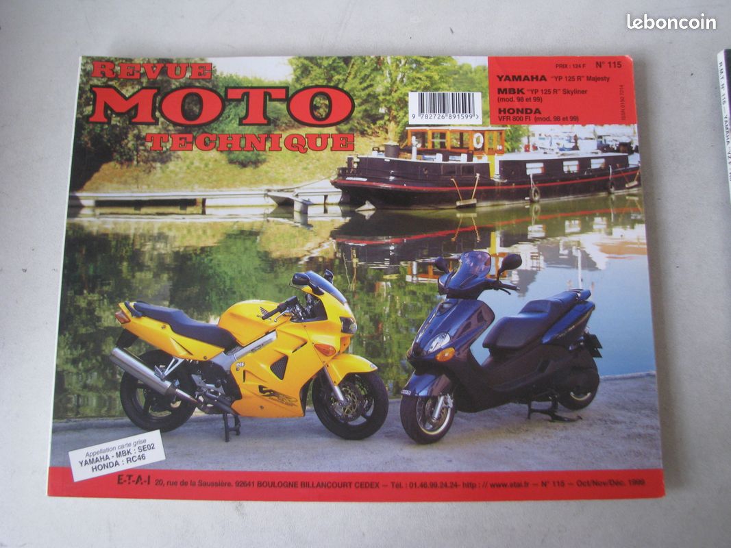 Revue Moto Mbk Yp 125 R Revue Moto Technique Yamaha MBK Et Honda