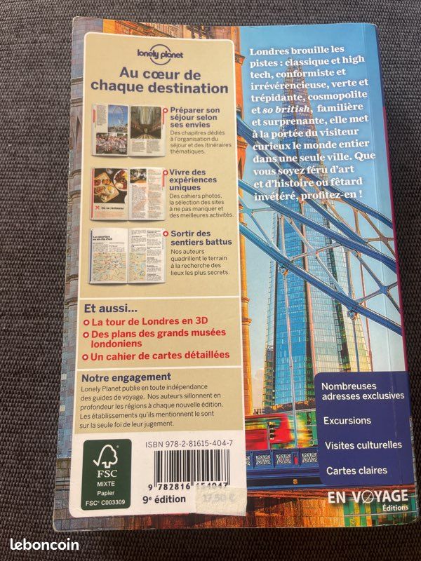 Guide Lonely Planet Londres 2016 (image 2)