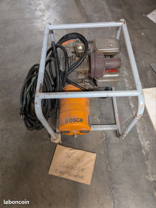 Groupe électrogène Sanyo Dynapower NH-T6 6V - Pièces Détachées Non Testées