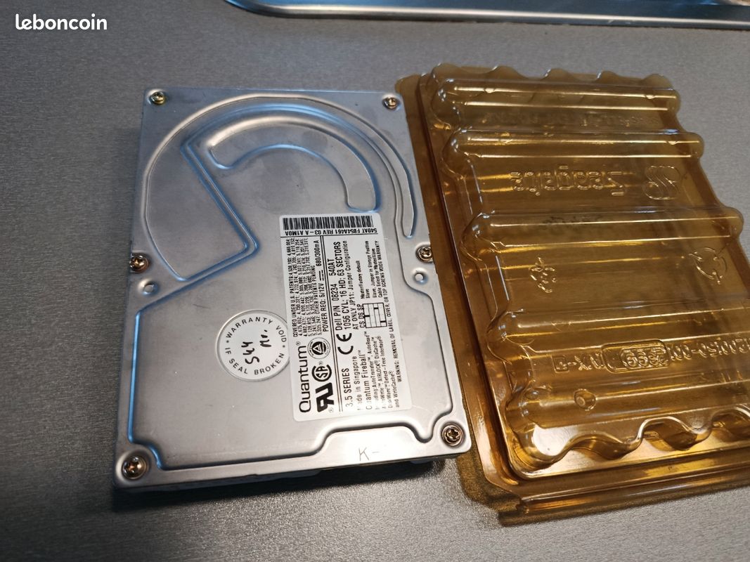 Lot De 2 Disques Durs Internes WD Blue 500Go - 2.5" SATA - Pour Portable - Occasion