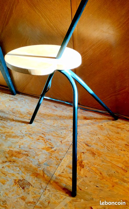 LAMPADAIRE 1950 en col de cygne et tablette palette de peintre (image 8)