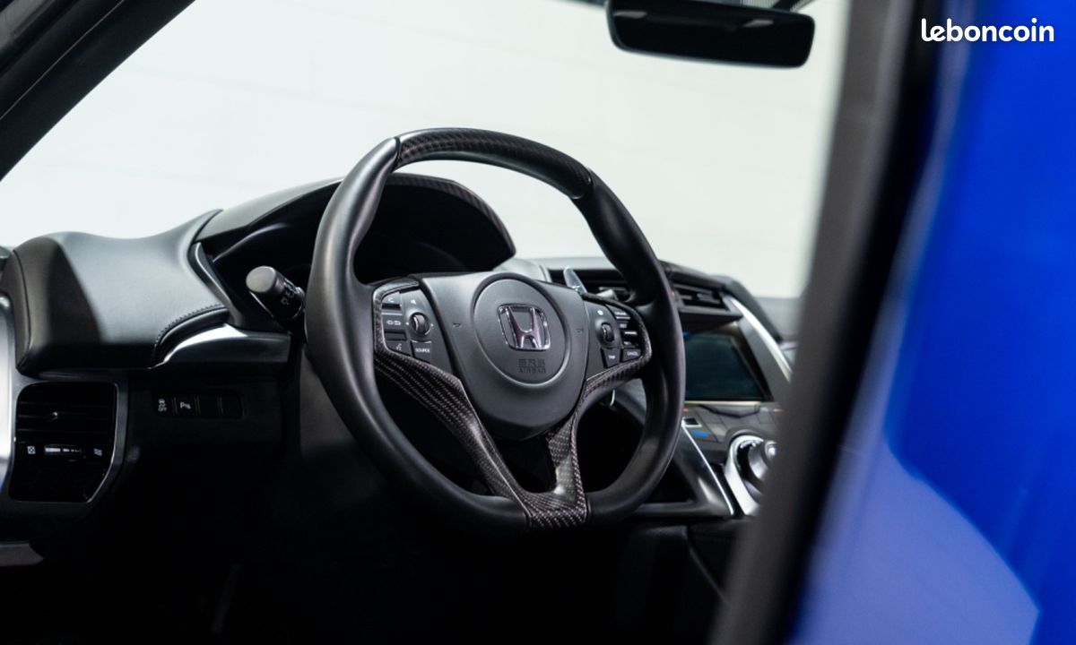 HONDA NSX V6 3.5 581 – IMMAT France / Nouvelle Bleu Pearl / Carbone / 1464E/Mois (image 31)
