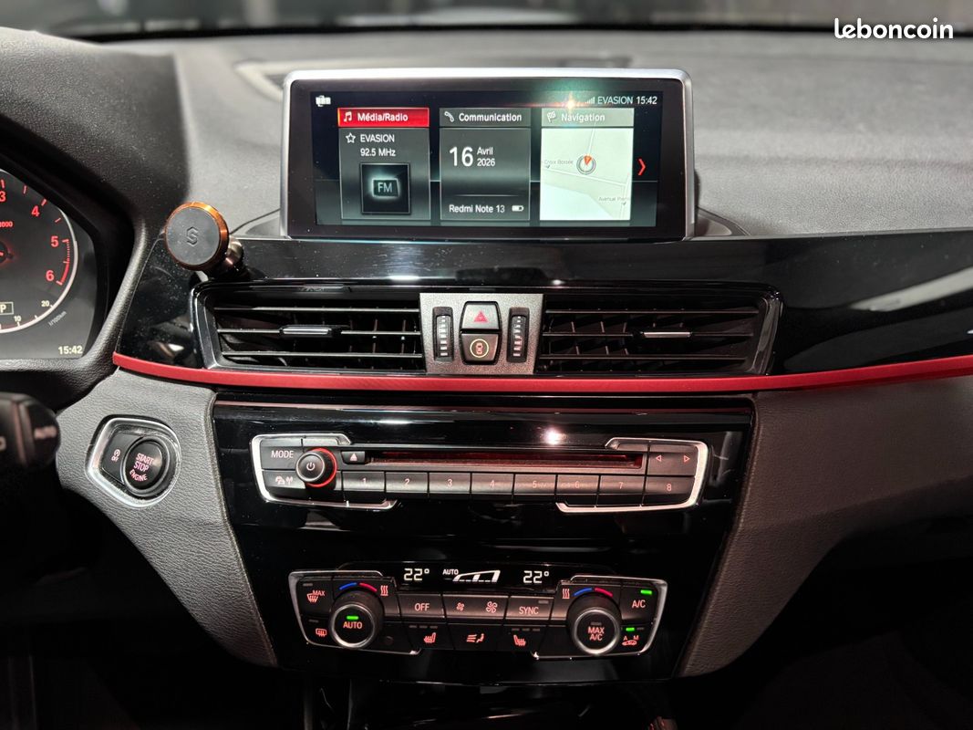 BMW X1 F48 sDrive 20d 190ch BVA8 Sport - TOIT OUVRANT / SIEGES CHAUFFANTS (image 21)