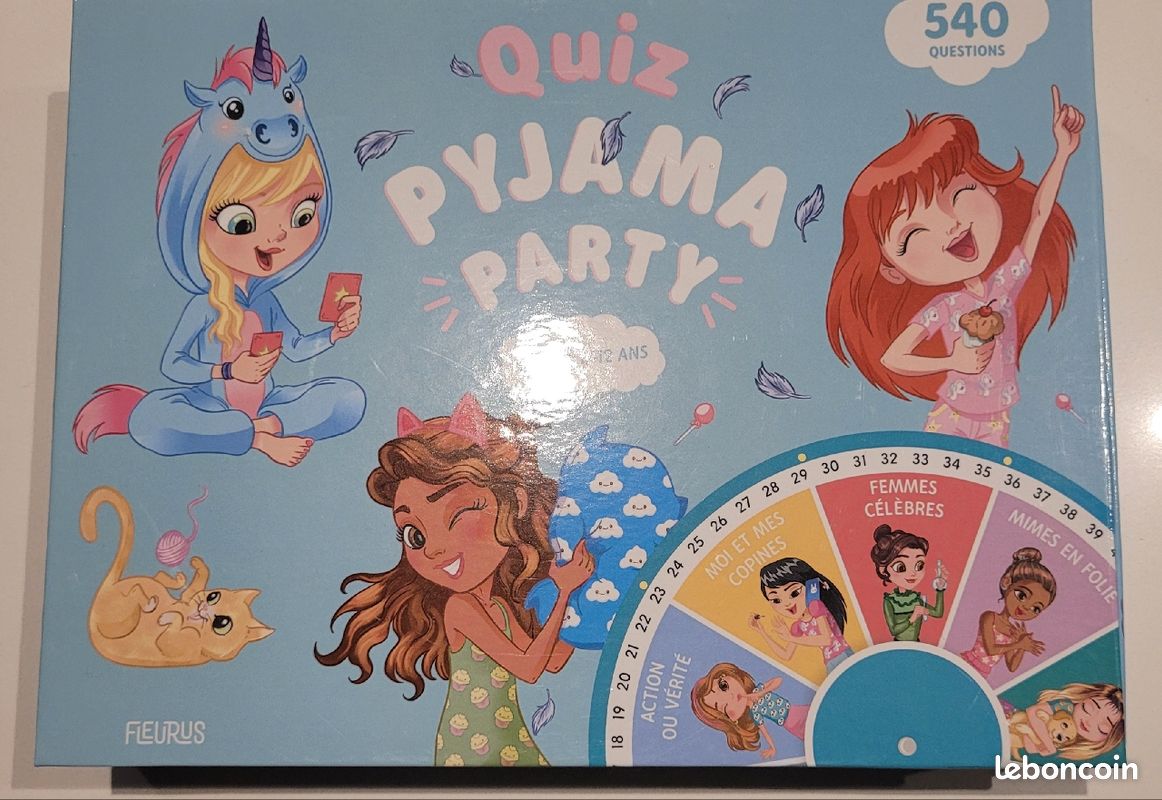 Jeu Quiz Pyjama Party (image 1)