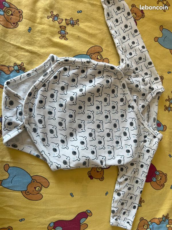 Lot de 7 bodies 3 mois (image 6)
