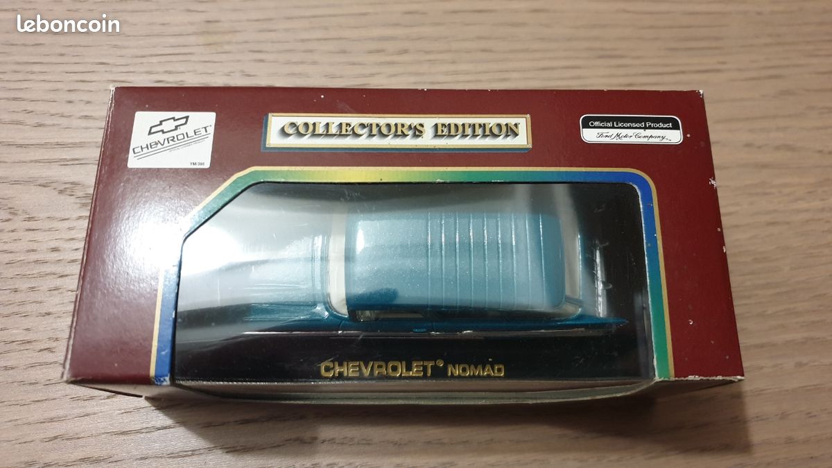 CHEVROLET NOMAD Verte - Modèle Réduit Collector échelle 1/43 Avec Boîte - Occasion Bon état