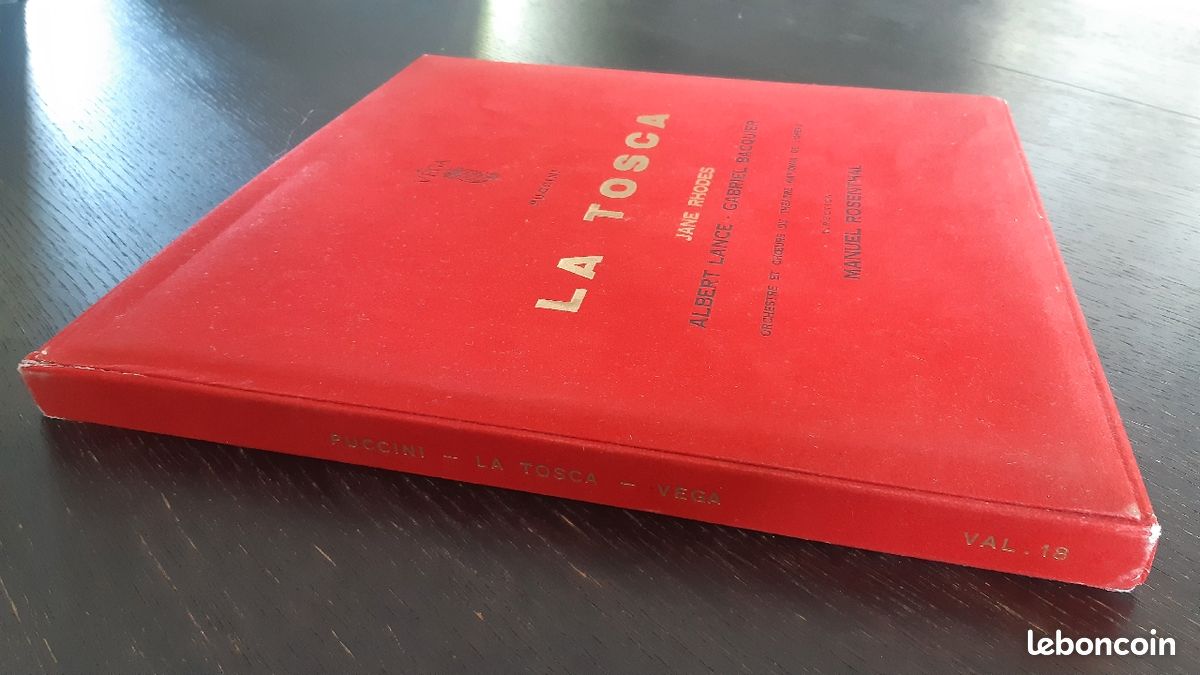 La Tosca Opéra 33 tours (image 2)