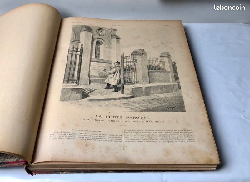 Livre ancien L’illustration Supplément 1894-1896 (image 4)