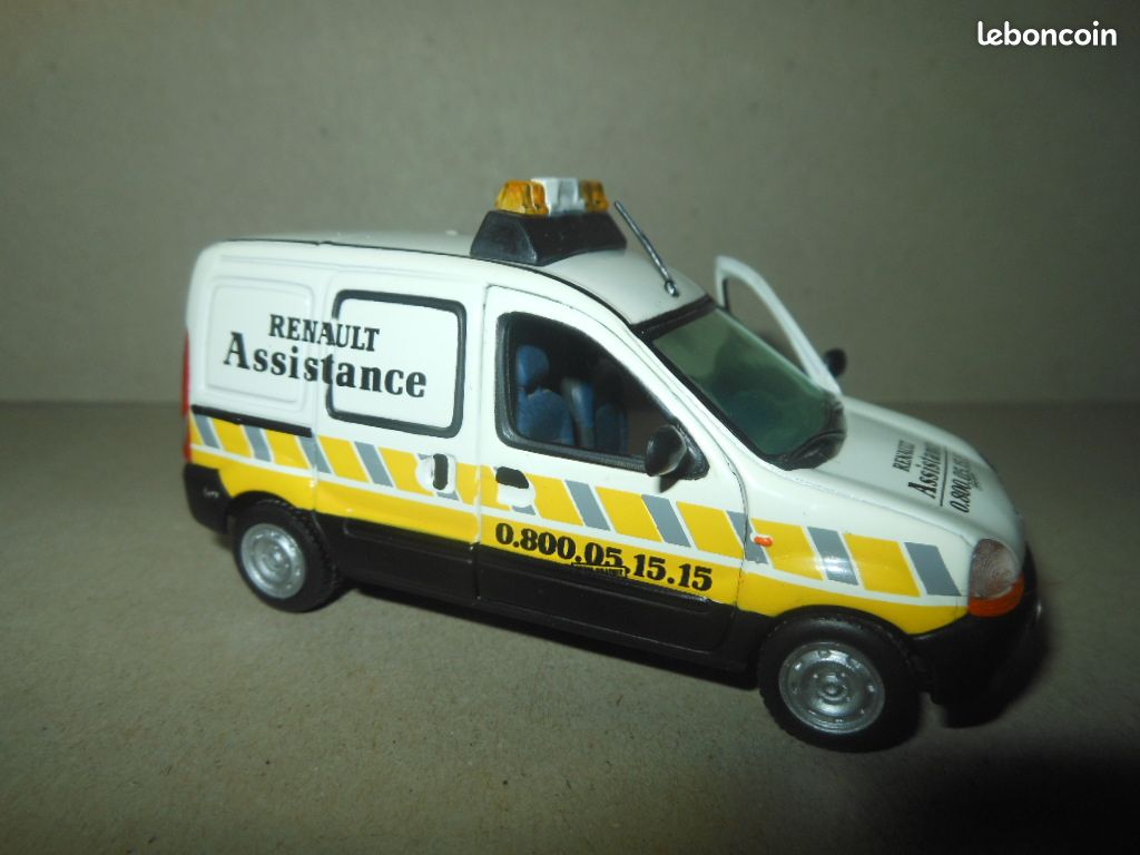 Miniature Renault Kangoo 1/43 assistance dépannage (image 1)