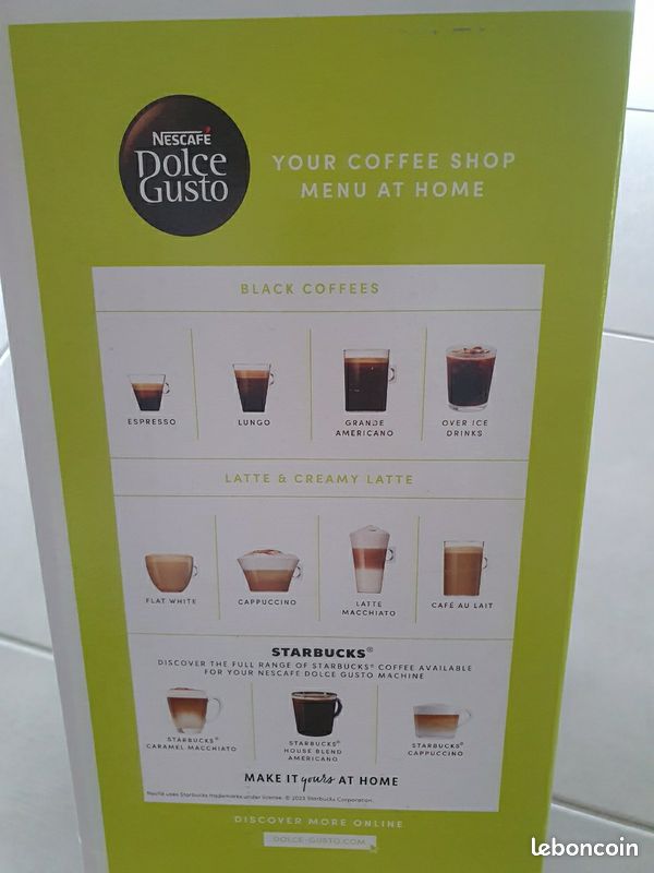 Machine café Nescafé Dolce Gusto Mini Me grise neuve (image 4)