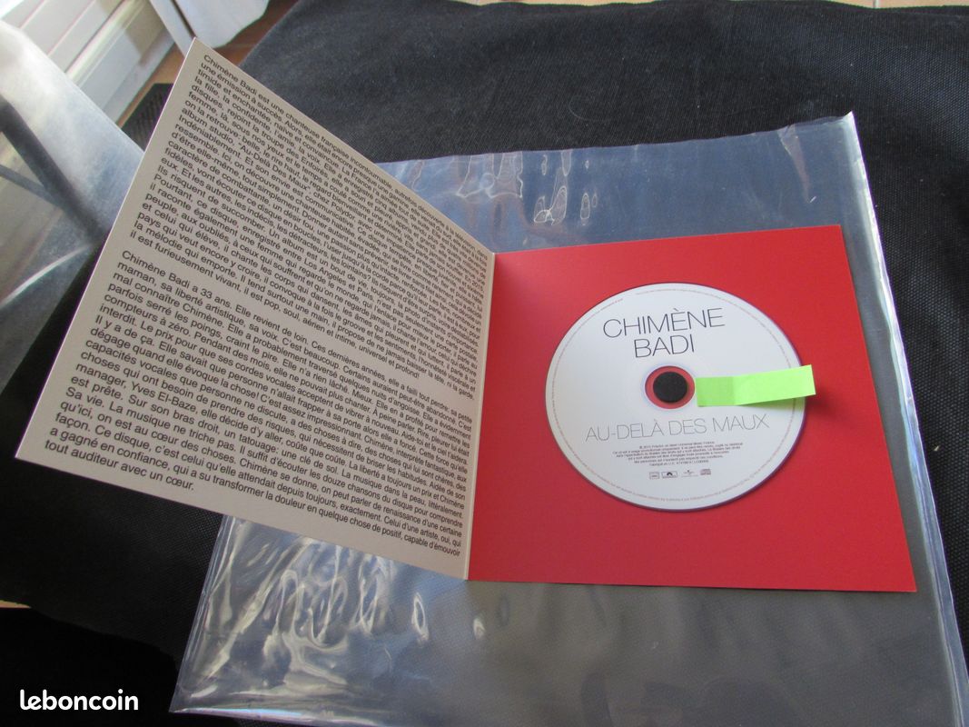 Chimène Badi - cd promo - au delà des maux (image 2)
