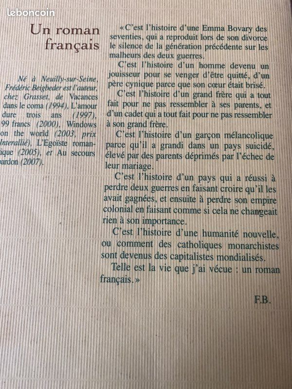 3 📕 de Frédéric BEIGBEDER (image 7)