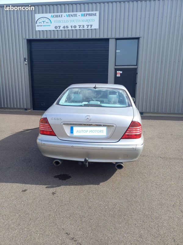 Mercedes classe S année 2000 roulante - S320 boite auto 3.2i 224cv mécanique OK dans l'état (image 5)