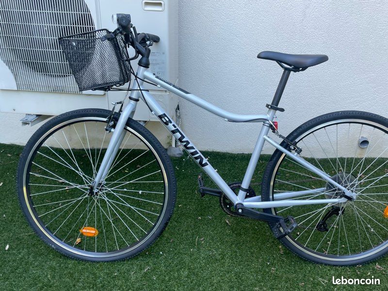 Hybrid Cycle Riverside Riverside 120 Bleu Btwin Riverside 120 En