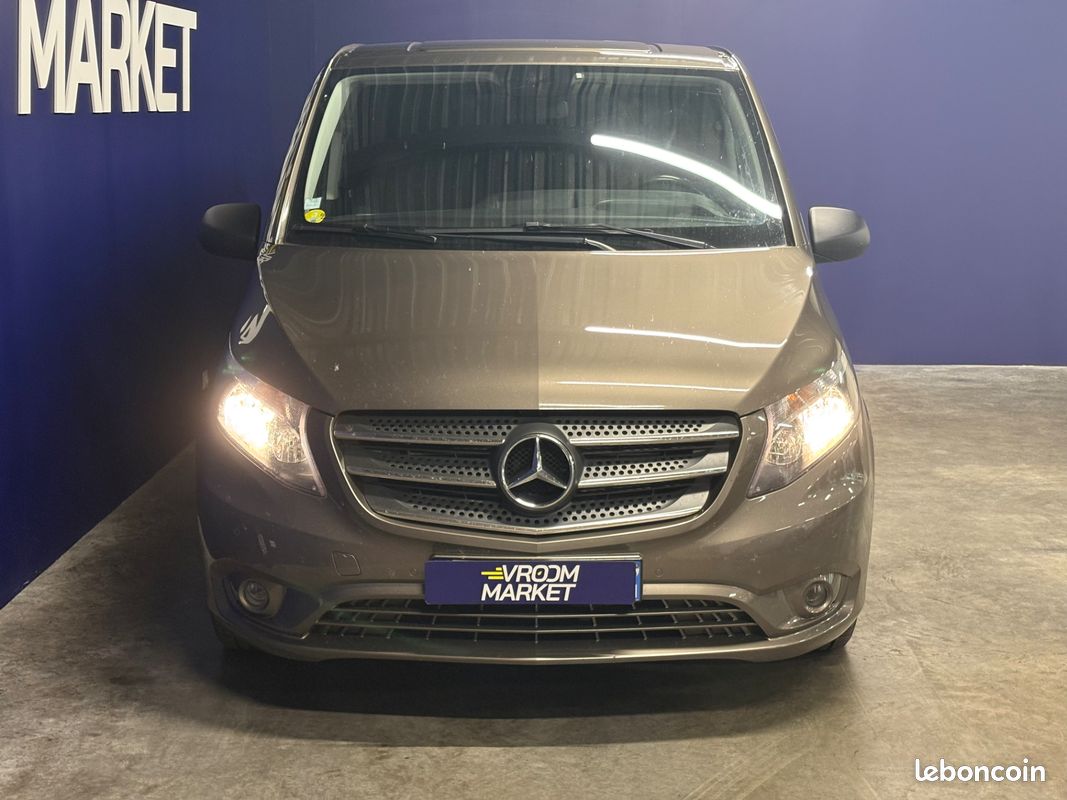 MERCEDES-BENZ Vito Fg 1.6 D 114ch Pro - 2018 - Caméra de recul - Sièges cuir - 5 places -Climatisation (image 2)