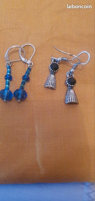 8 paires de boucles d'oreilles pour oreilles percees ( V Laro 18 ) (image 2)