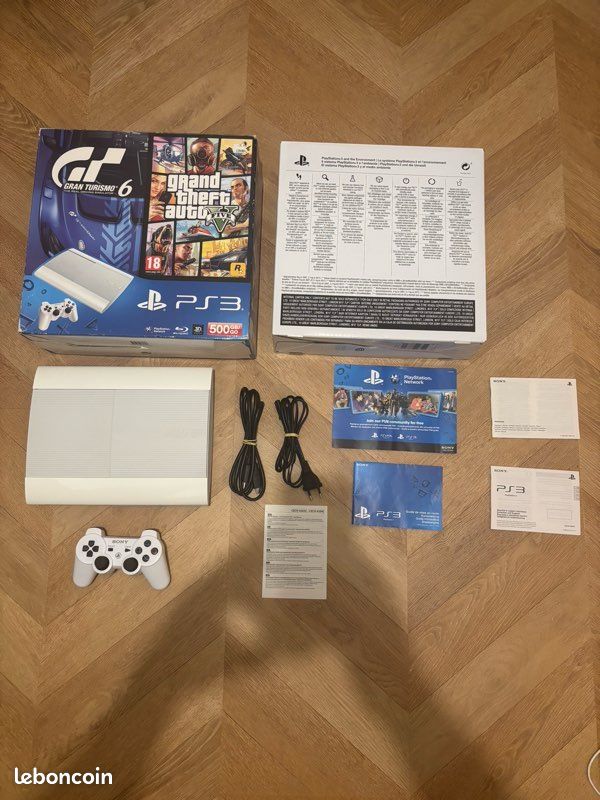 Ps3 PlayStation 3 pack gta5 gt6 - Consoles