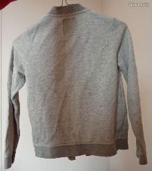 Gilet Kiabi 10 ans gris (image 2)