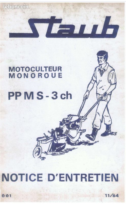 Pièces détachées Staub PPMS (image 1)
