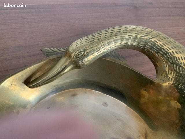 Vide poche laiton début XX èm (image 3)