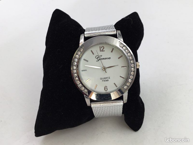 Montre Couple Homme/femme GENEVA SUPERIOR - À Quartz, Boîtier Acier - Neuf Avec étiquettes