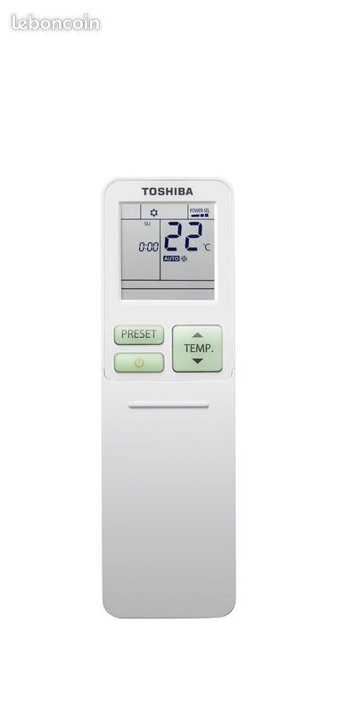 Unité Intérieure Murale de Climatisation Réversible 2kW TOSHIBA Shorai+ Inverter Multi-Split Monophasé - RAS-M05J2KVSG-E - NEUVE (image 2)