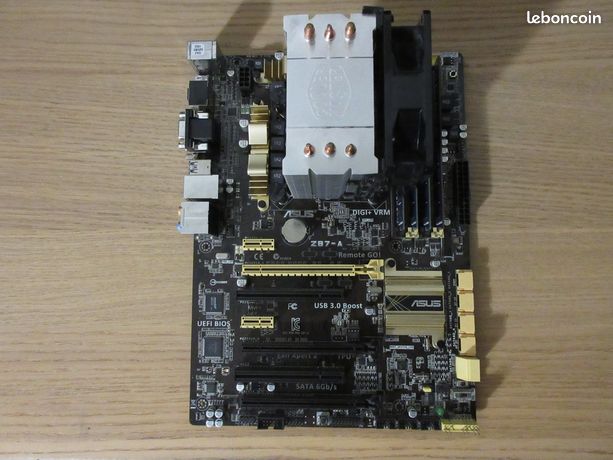 Carte mère / CPU ensemble pour PC de bureau, multimédia et de jeu | CSL